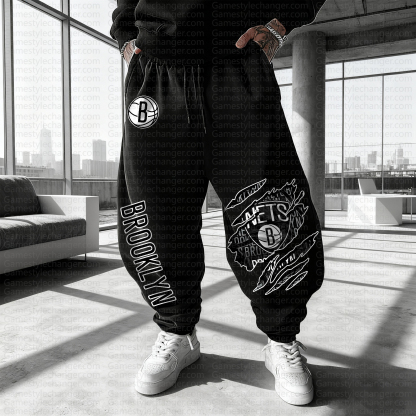 Unisex  Casual  Streetwear Plush Pants