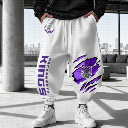 Unisex  Casual  Streetwear Plush Pants