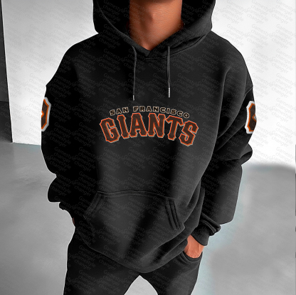 Unisex "Texas Rangers" Graphic Streetwear Vintage Plush Hoodie