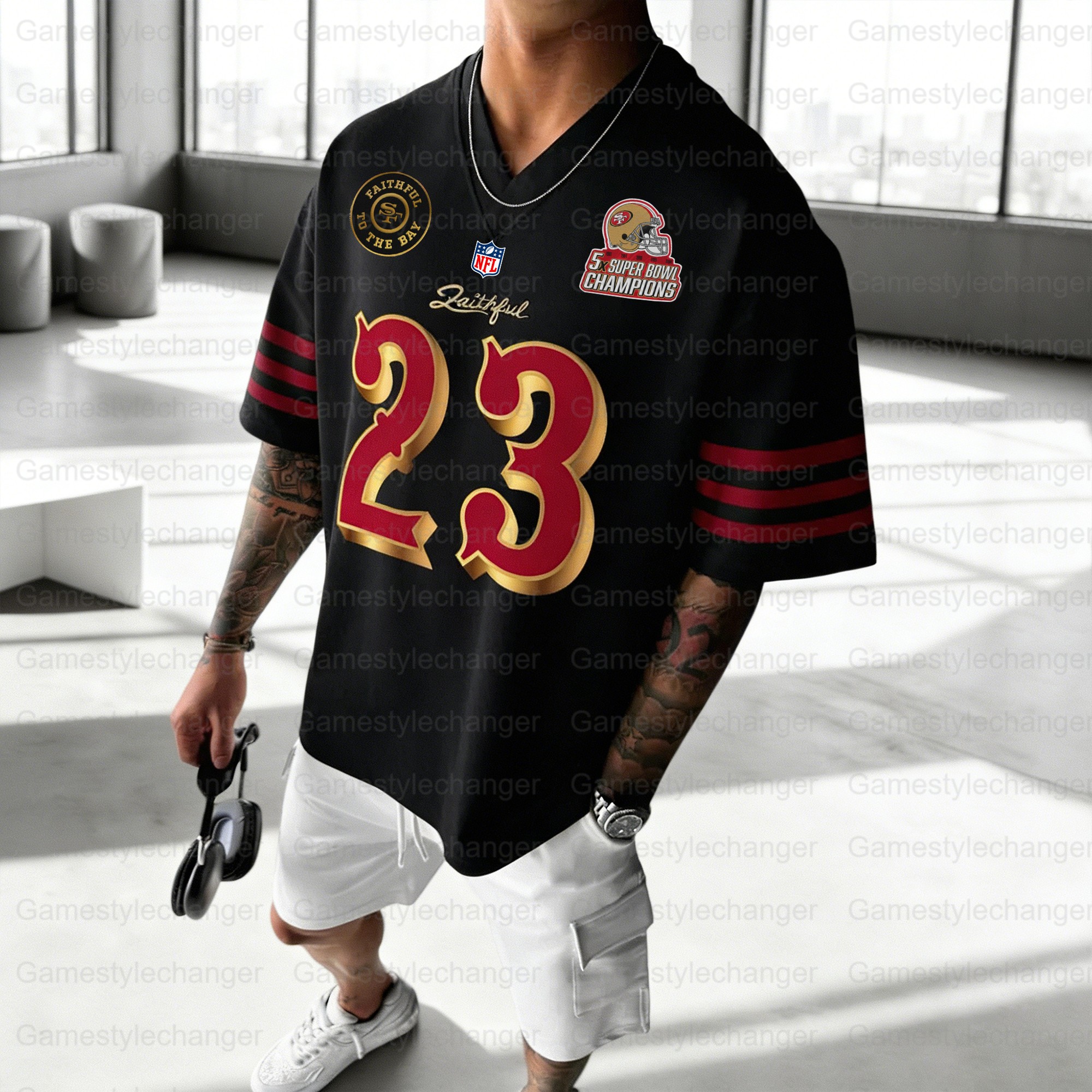 Unisex "San Francisco 49ers" Inspired Trendy T-shirt