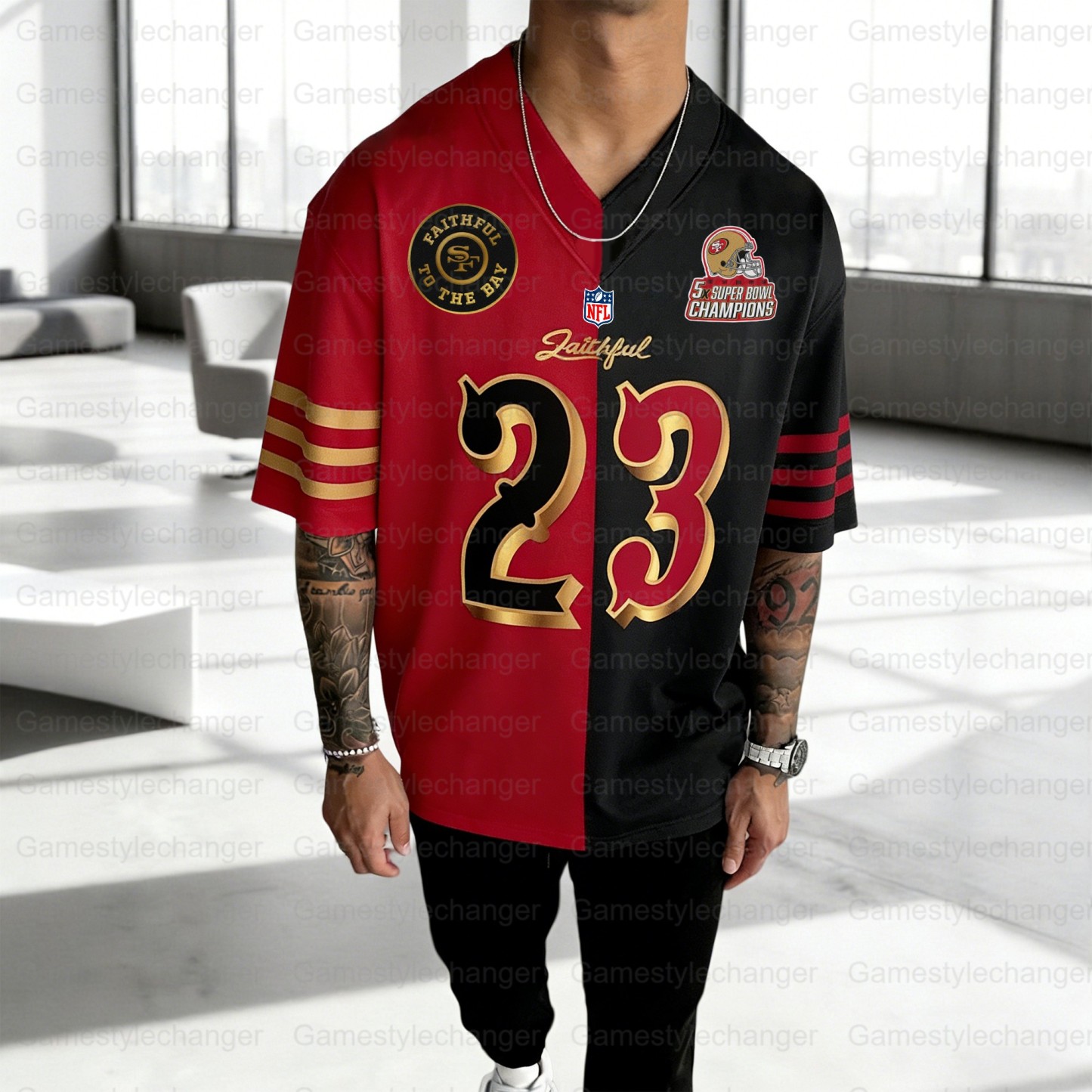 Unisex "San Francisco 49ers" Inspired Trendy T-shirt