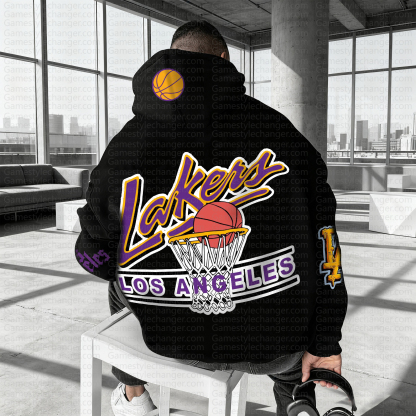 Unisex Graphic Streetwear Vintage Plush Hoodie