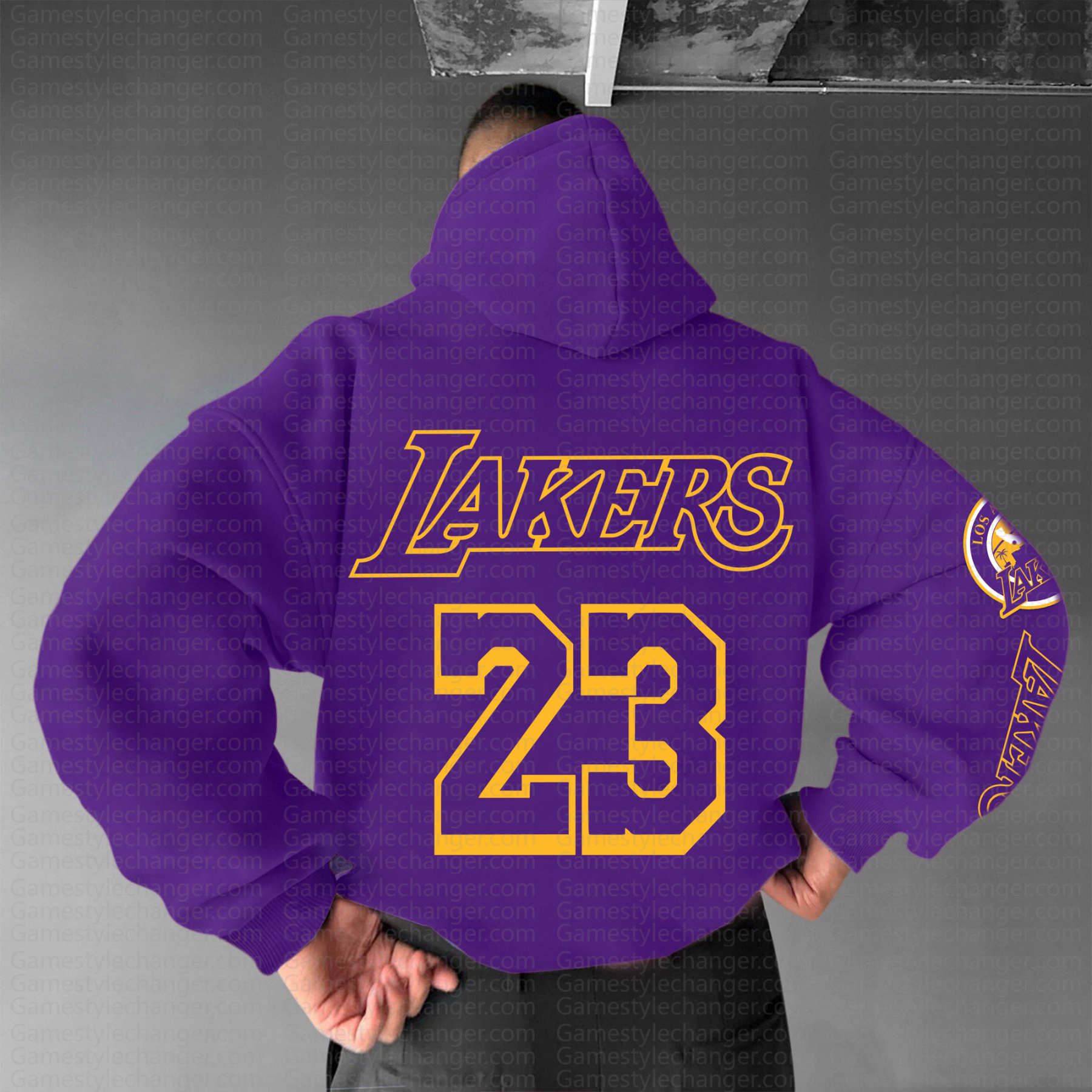 Unisex "NBA" Graphic Streetwear Vintage Plush Hoodie