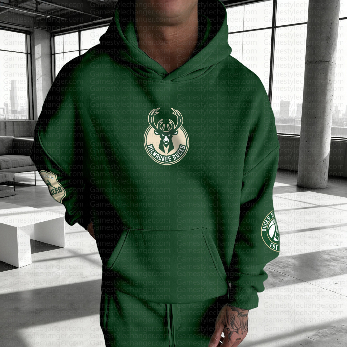 Unisex Graphic Streetwear Vintage Plush Hoodie