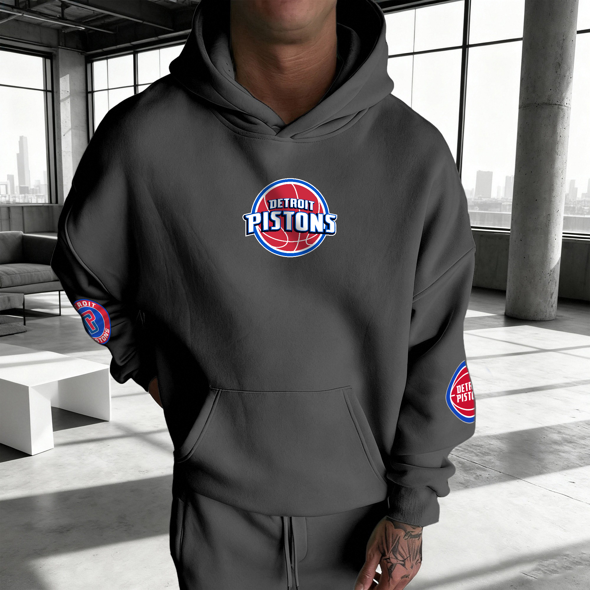 Unisex Graphic Streetwear Vintage Plush Hoodie