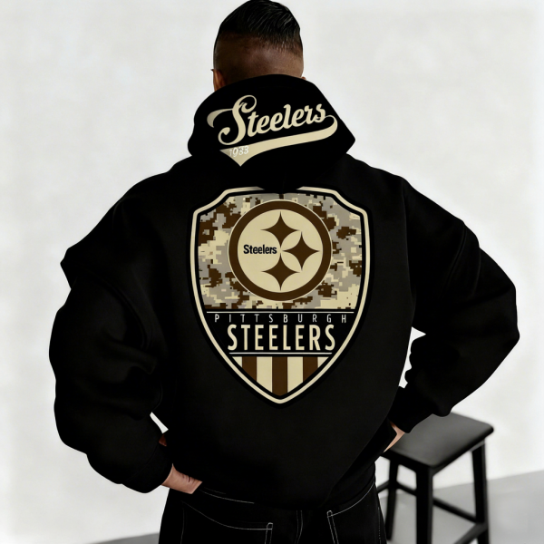 UNISEX RUGBY CHAMPIONSHIP TEAM LOGO PRINT OVERSIZED CASUAL HOODIE