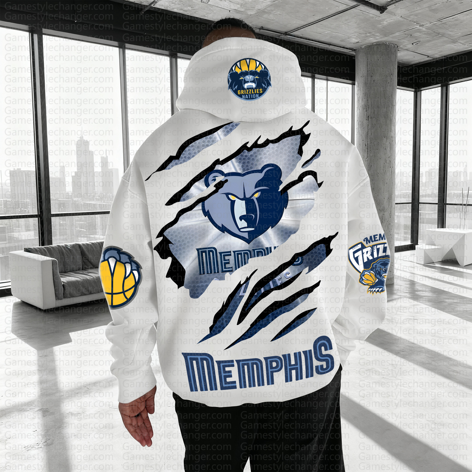 Unisex Graphic Streetwear Vintage Plush Hoodie