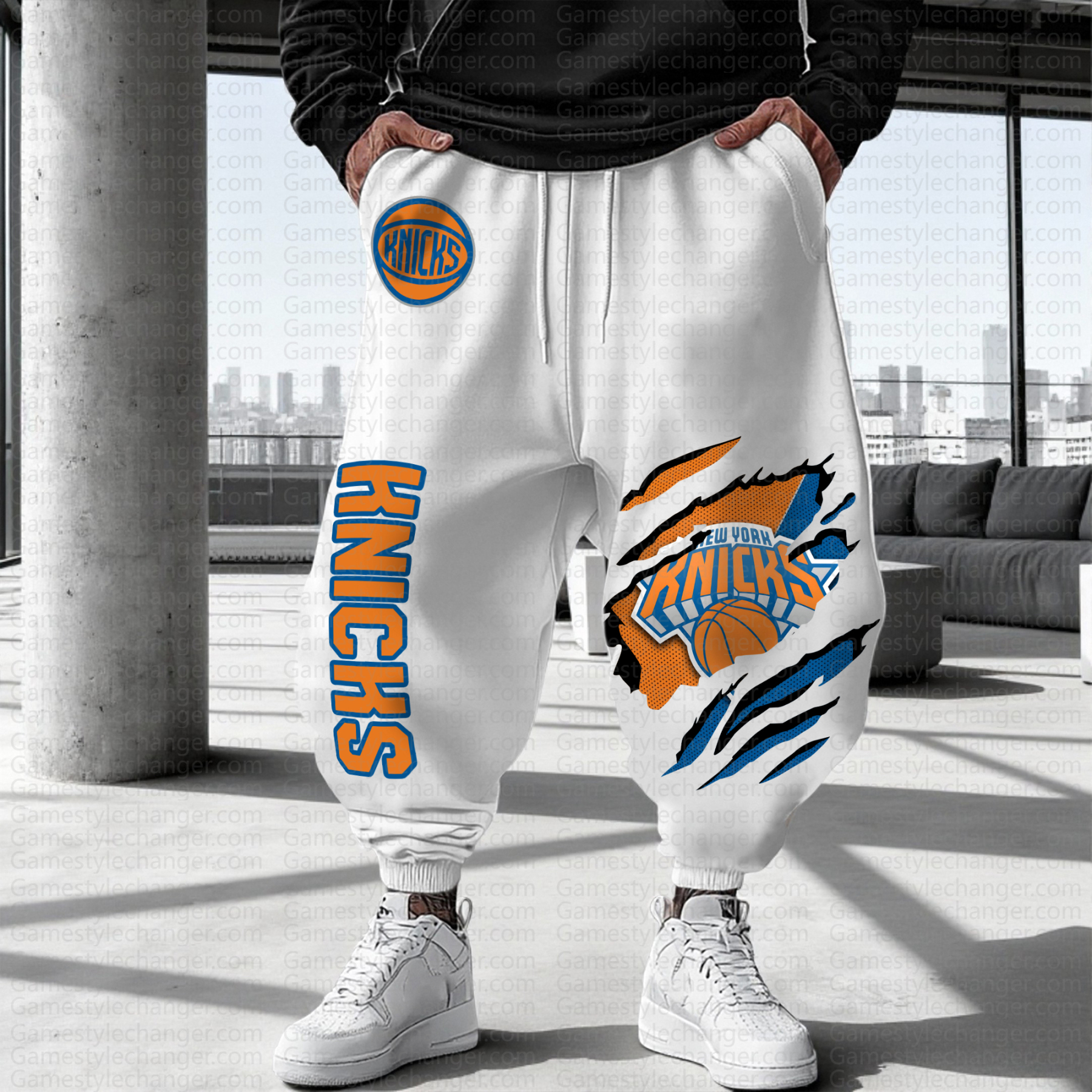 Unisex "NBA" Casual Anime Streetwear Pants
