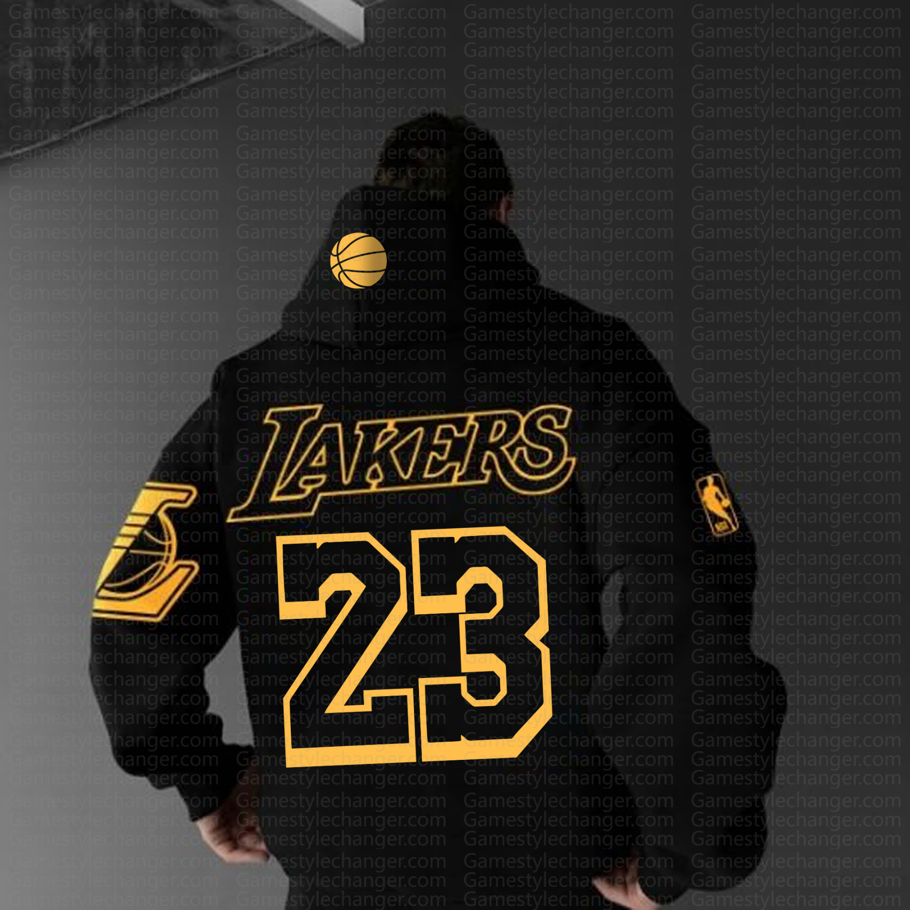 Unisex "NBA" Graphic Streetwear Vintage Plush Hoodie