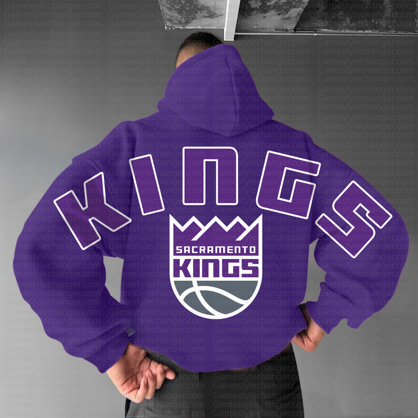 Unisex "NBA" Graphic Streetwear Vintage Plush Hoodie