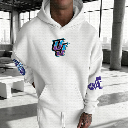 Unisex Graphic Streetwear Vintage Plush Hoodie