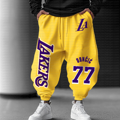 Unisex  Casual  Streetwear Pants