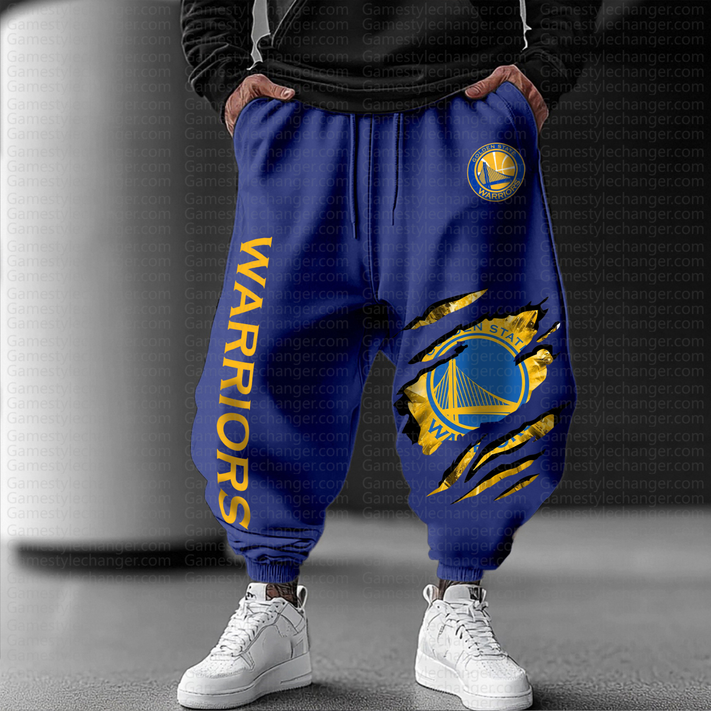 Unisex  Casual  Streetwear Pants