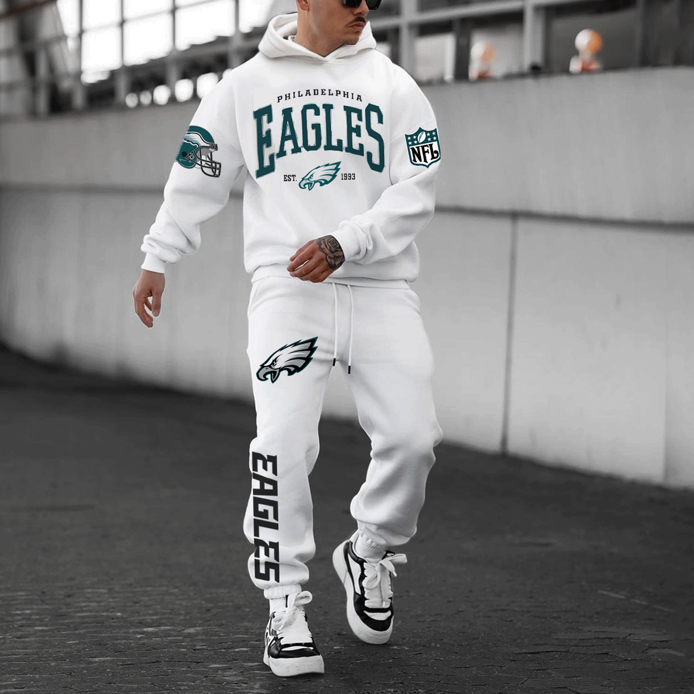 Unnisex American Football Casual Hoodie Suit