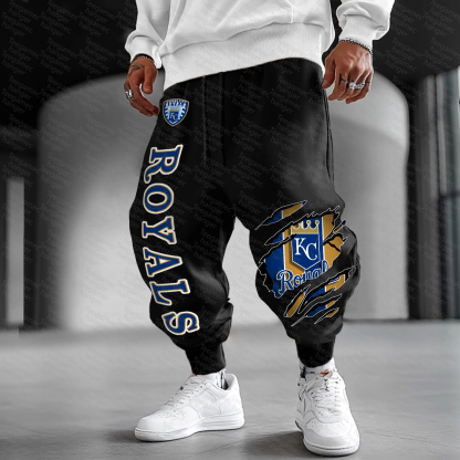 Unisex "Detroit Tigers" Casual  Streetwear  Plush Pants