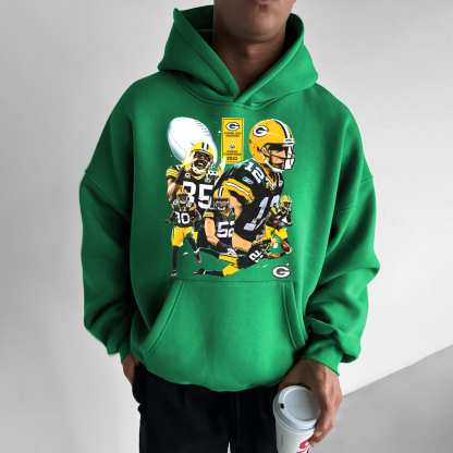 Men's Ball Print Hoodie