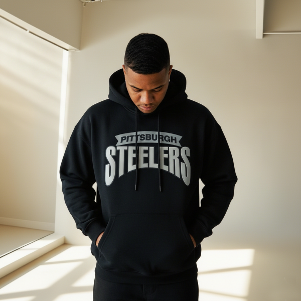 UNISEX RUGBY CHAMPIONSHIP TEAM LOGO PRINT OVERSIZED CASUAL HOODIE