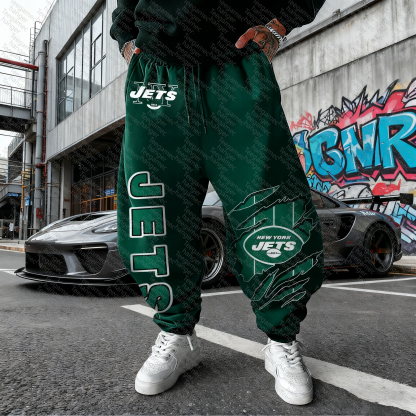 Unisex  Casual  Streetwear Pants "New York Jets"