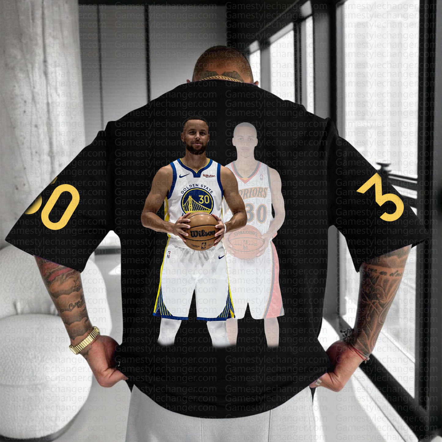 Unisex "NBA" Graphic Streetwear Vintage T-shirt