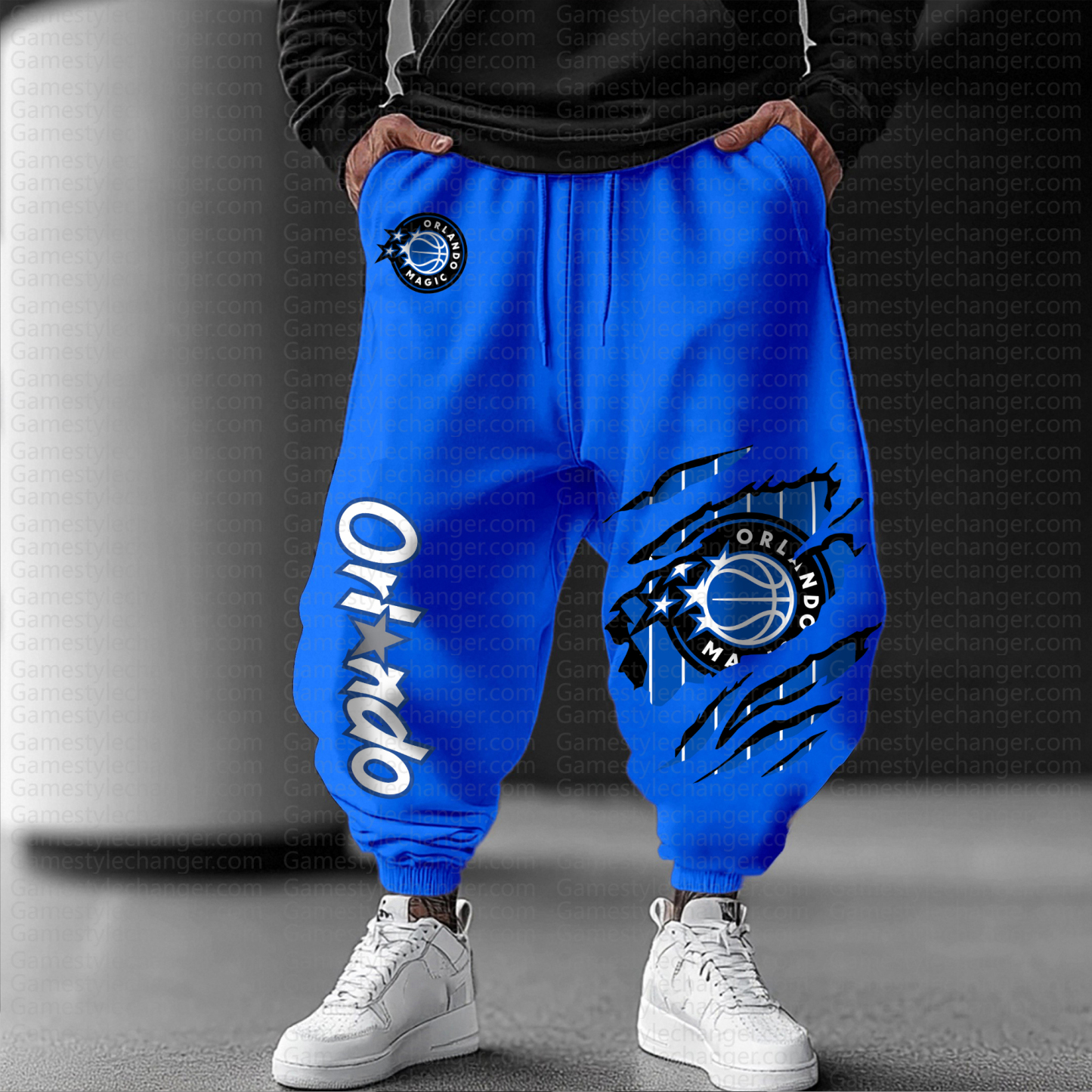 Unisex  Casual  Streetwear Pants