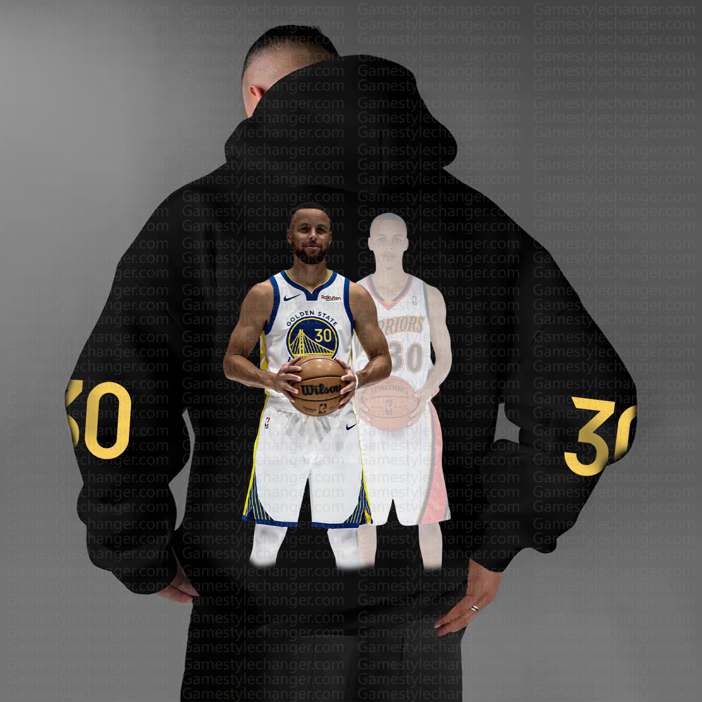 Unisex "NBA" Graphic Streetwear Vintage Plush Hoodie