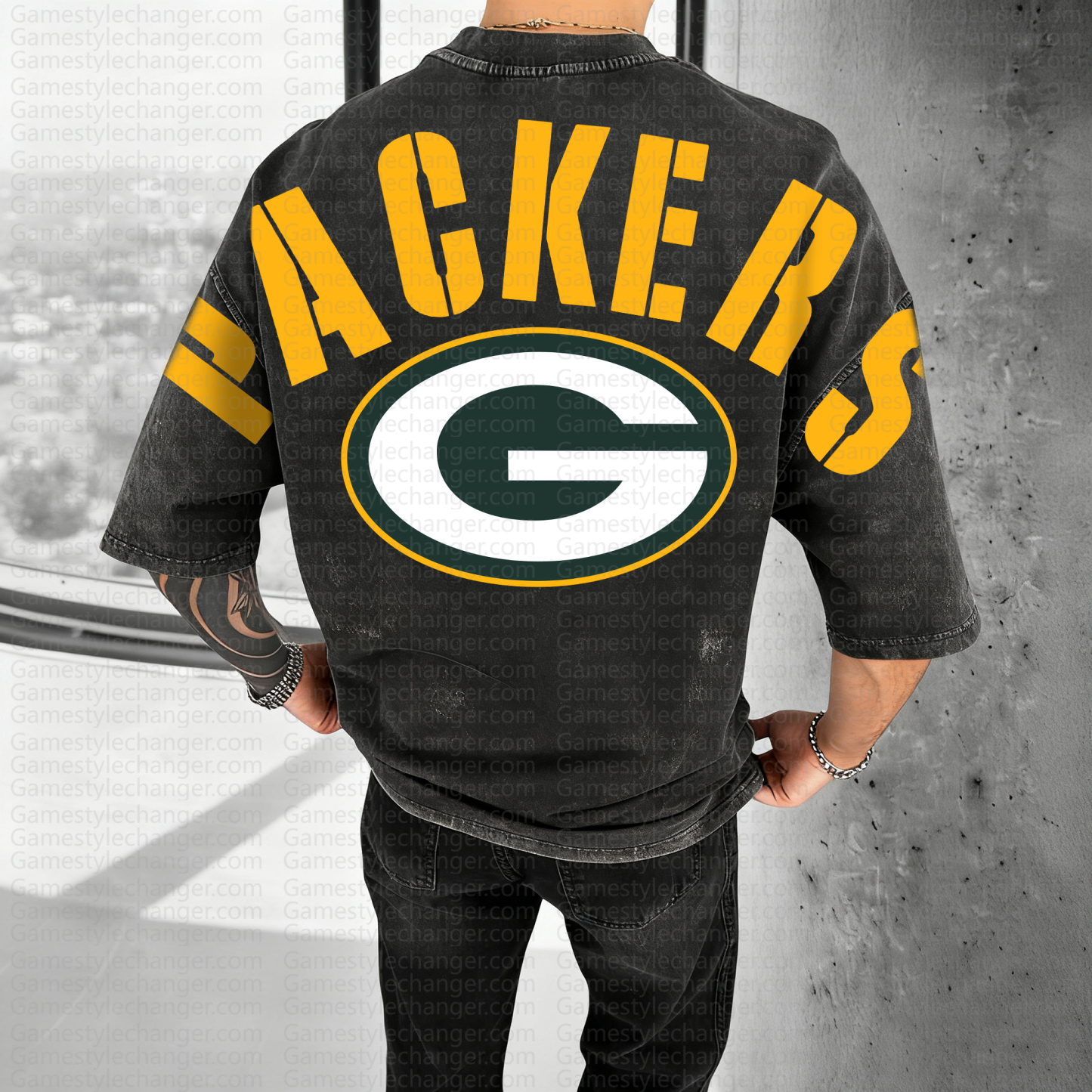 Unisex Anime Style Vintage Washed T-Shirt | NFL