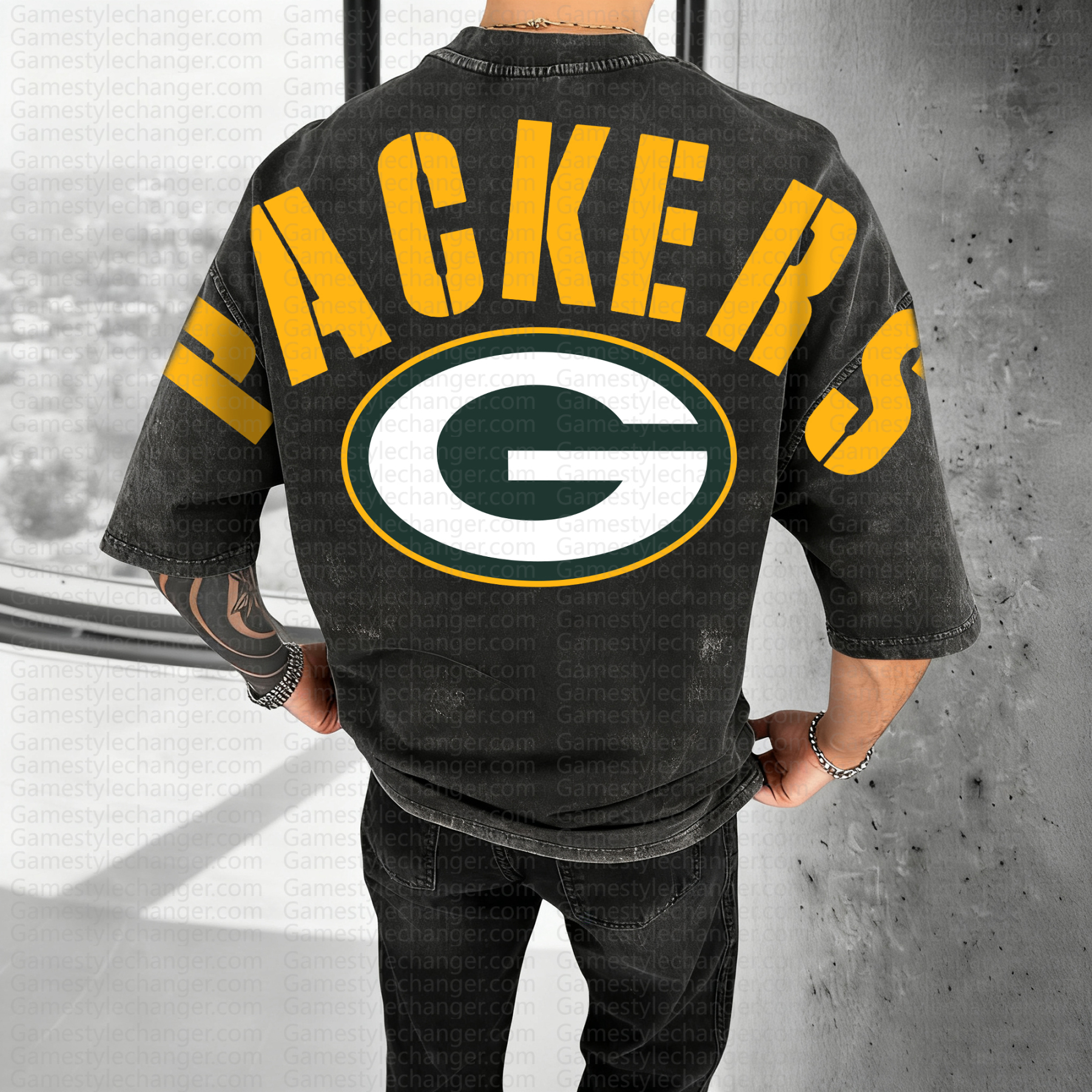 Unisex Anime Style Vintage Washed T-Shirt | NFL