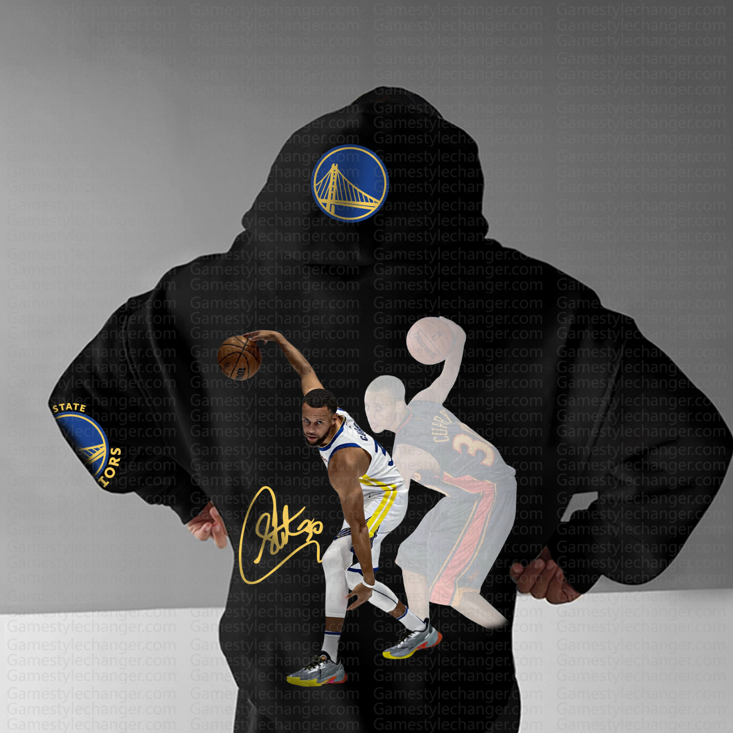 Unisex "NBA" Graphic Streetwear Vintage Plush Hoodie