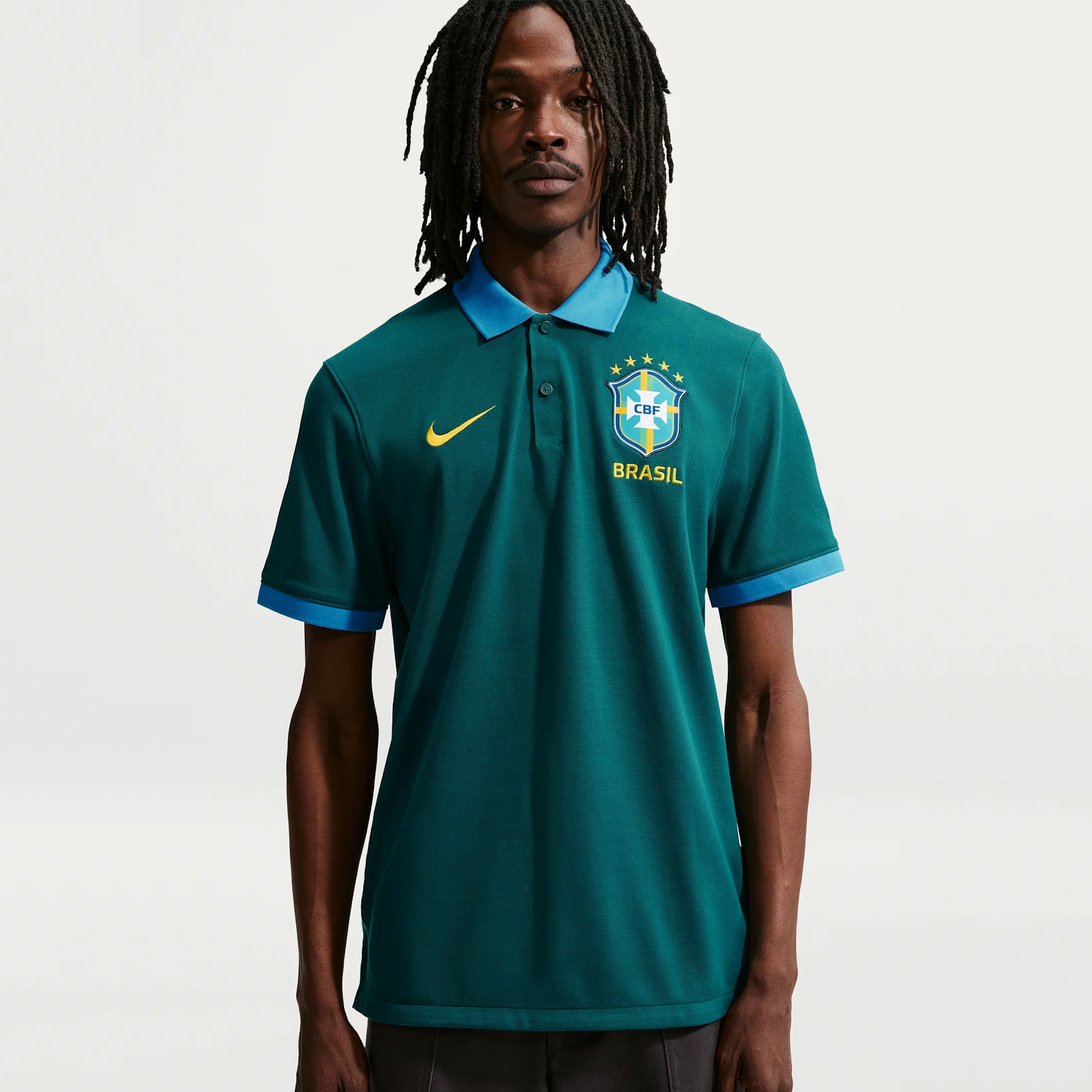 Brazil Adult World Cup 2026 Polo DF 2.0