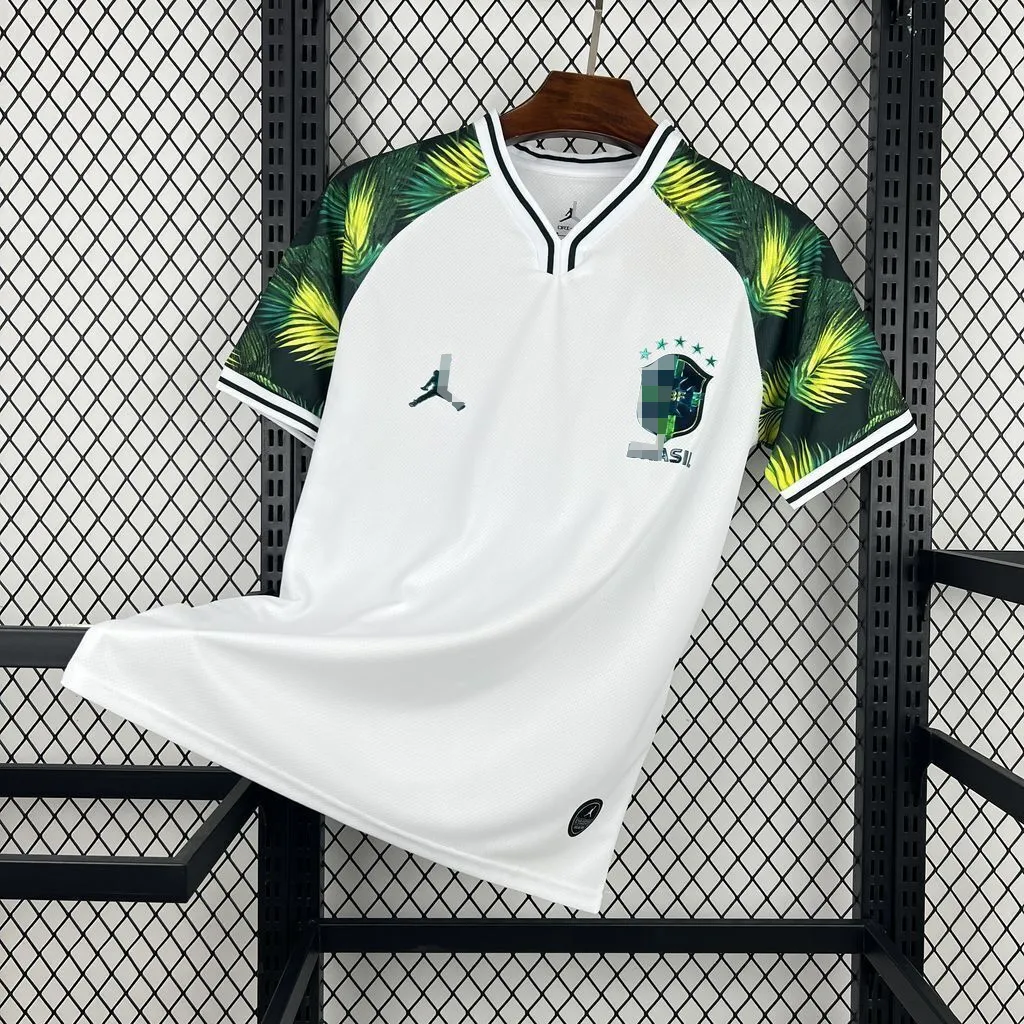 Camiseta Brasil 2026-2027 Blanco Edicion Especial Version Fan
