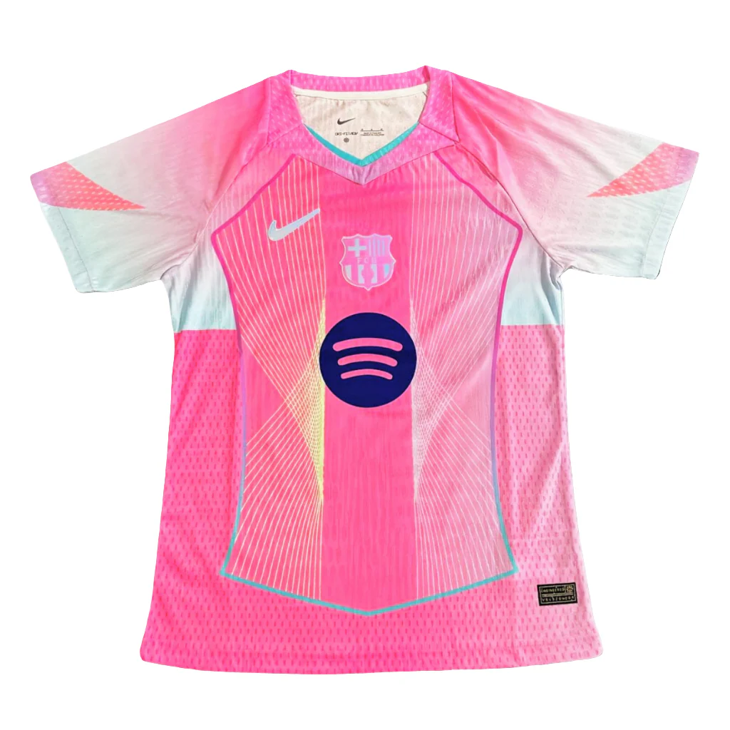 New Barcelona Pink Jersey 25 - 26 Special Edition