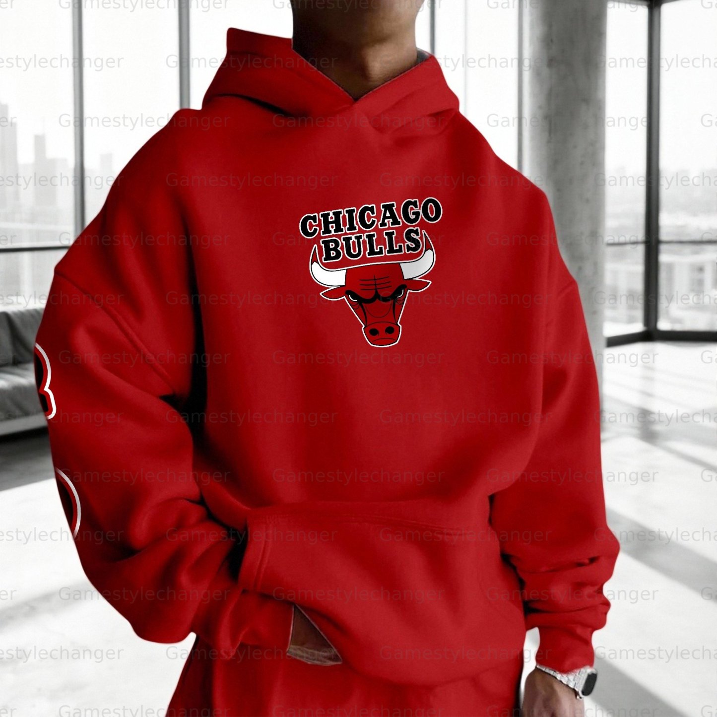 Unisex Graphic Streetwear Vintage Plush Hoodie