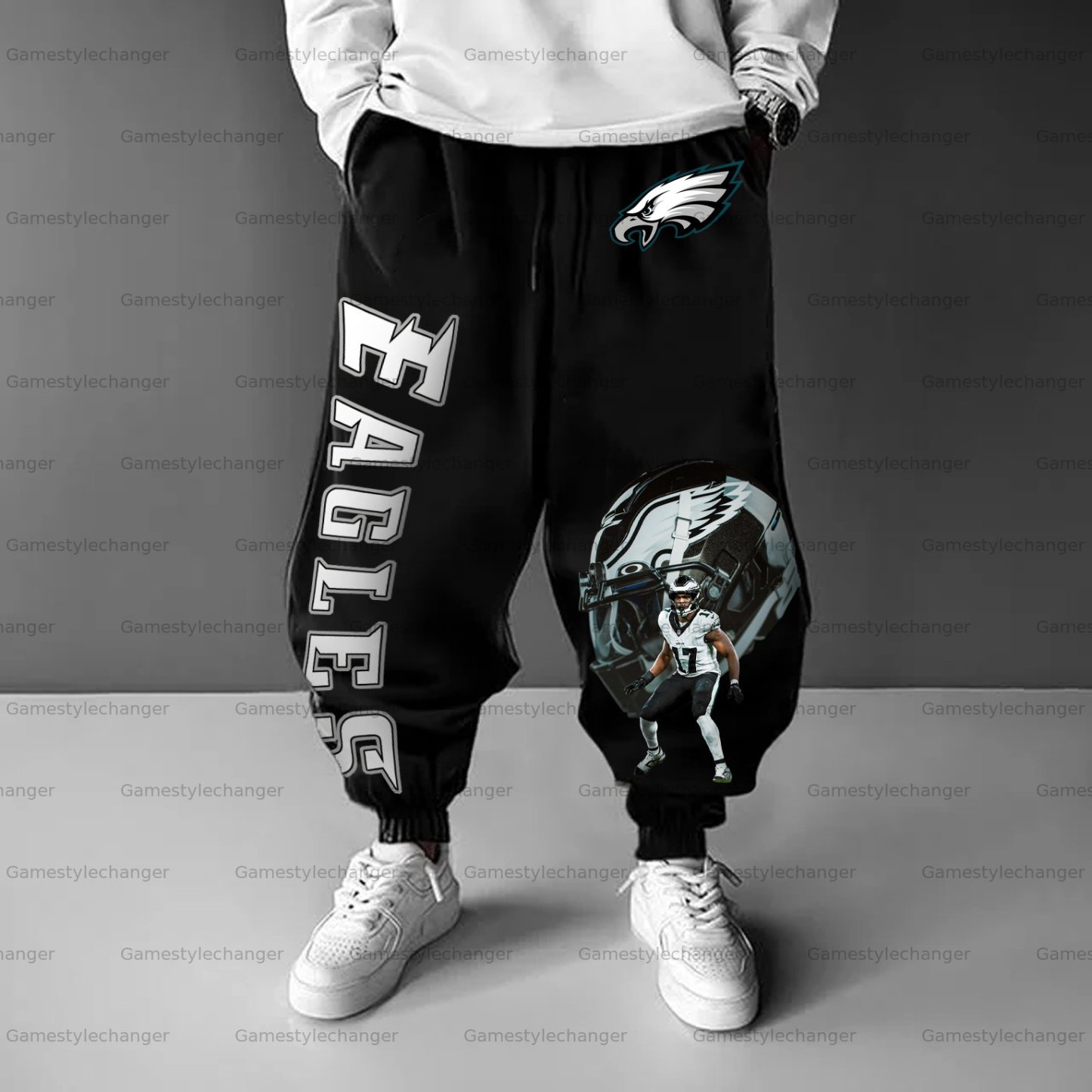 Unisex “Philadelphia Eagles” Casual Anime Streetwear Pant