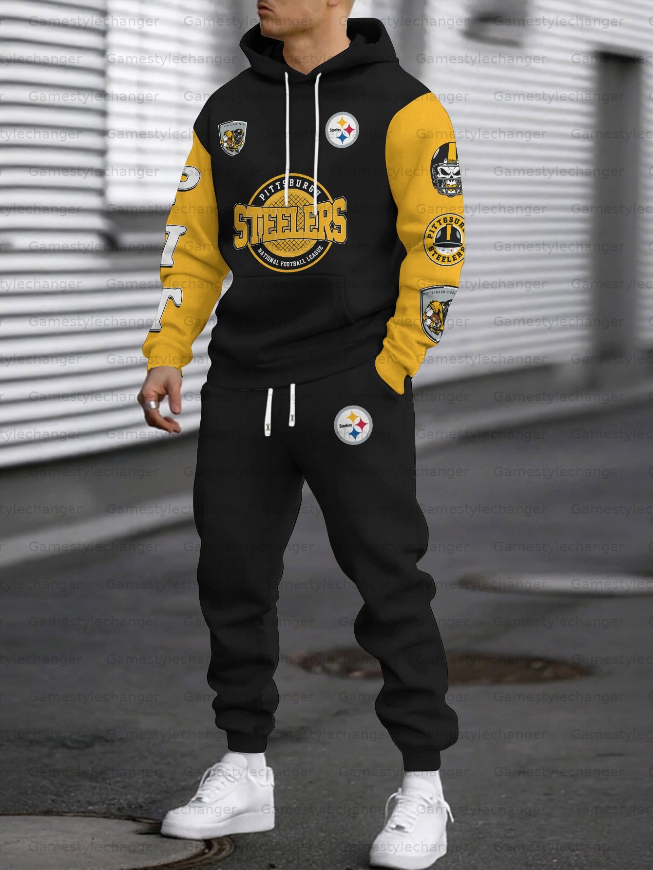 Pittsburgh Steelers Hoodie & Pants 2 Pieces Set