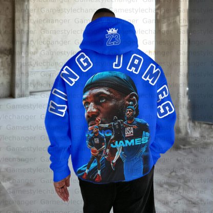 Unisex Graphic Streetwear Vintage Plush Hoodie