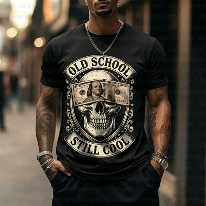 "Old School,Still Cool" Inspired Trendy T-shirt