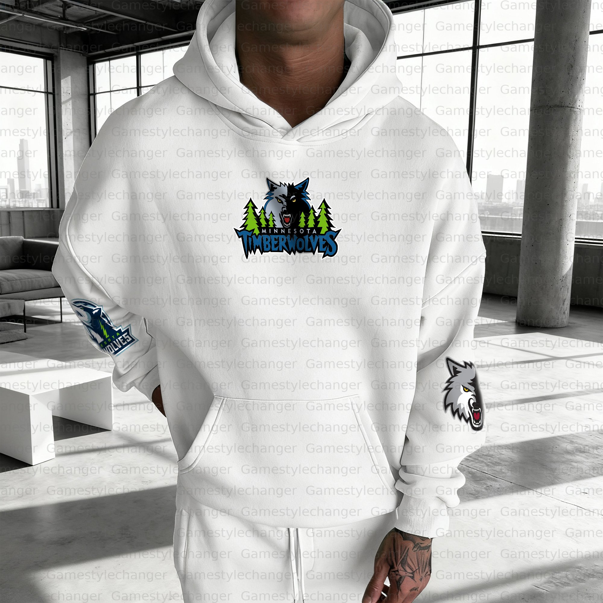 Unisex Graphic Streetwear Vintage Plush Hoodie