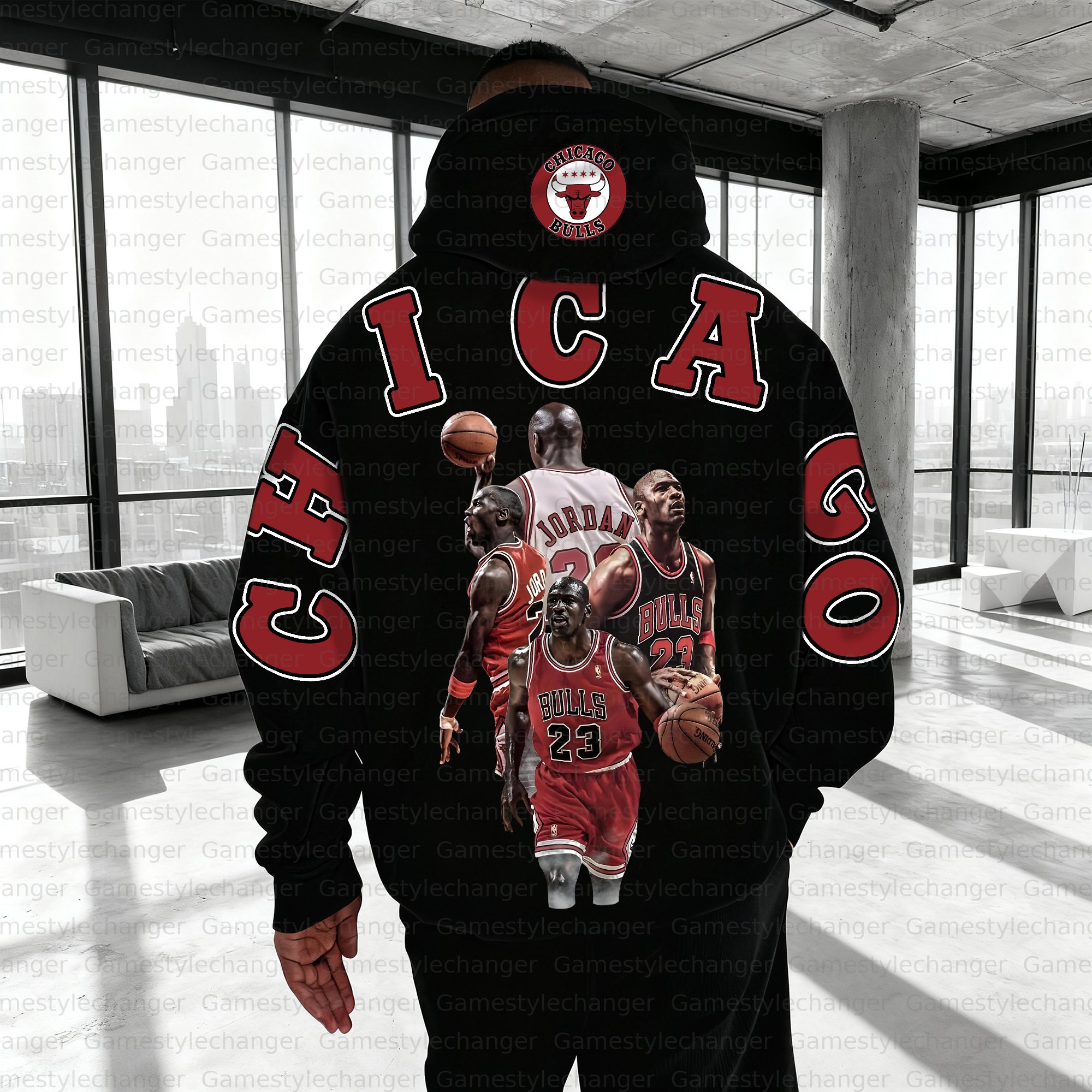 Unisex Graphic Streetwear Vintage Plush Hoodie