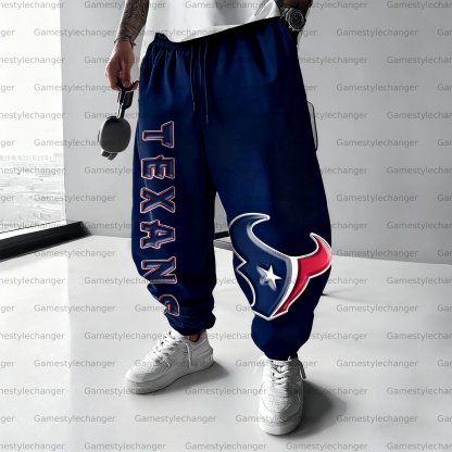 Unisex  “Houston Texans” Casual Anime Streetwear Pant