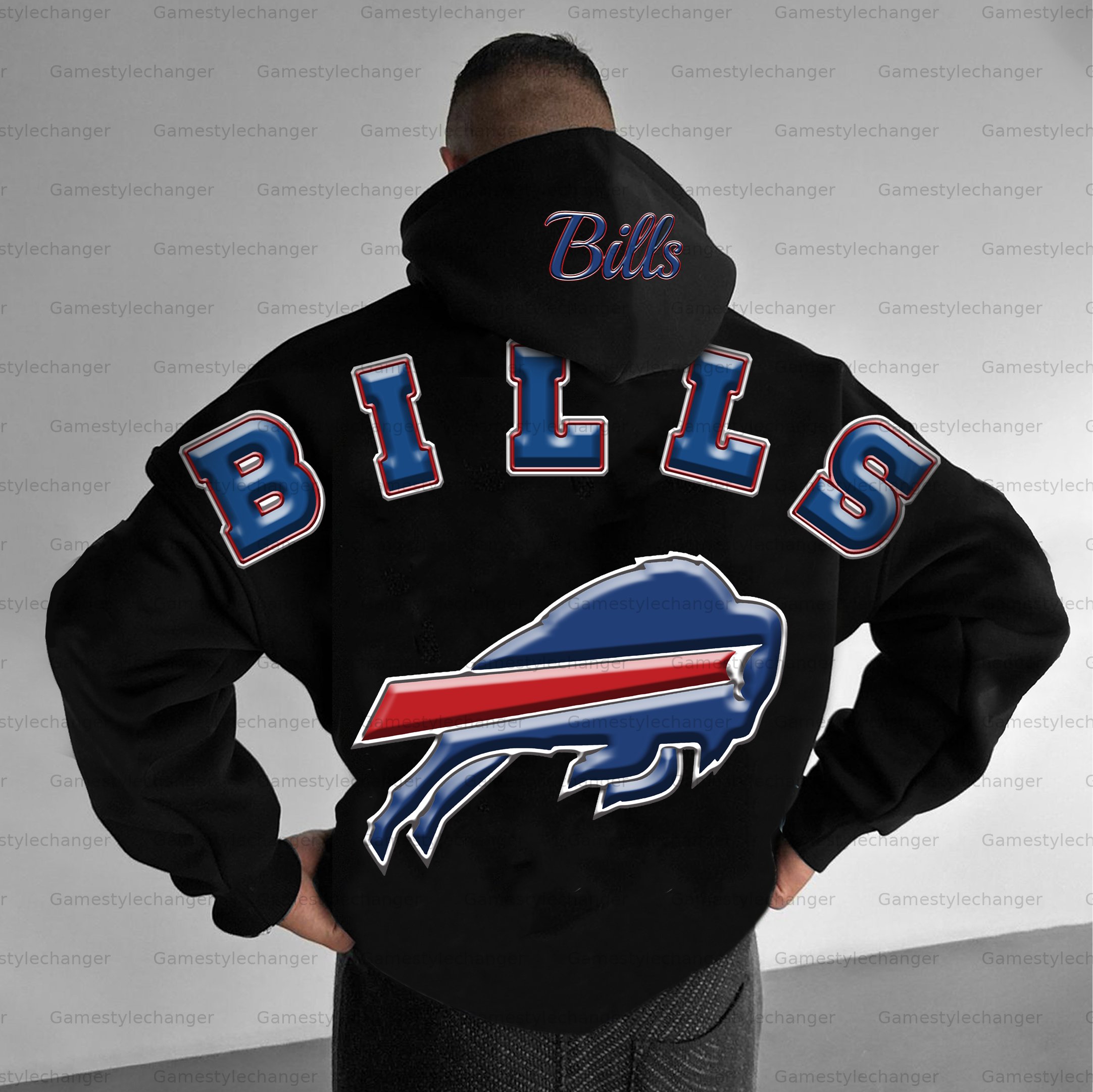 Unisex "Houston Texans" Graphic Streetwear Vintage Plush Hoodie