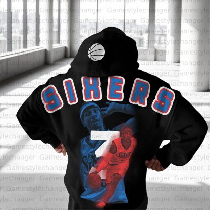 Unisex Graphic Streetwear Vintage Plush Hoodie