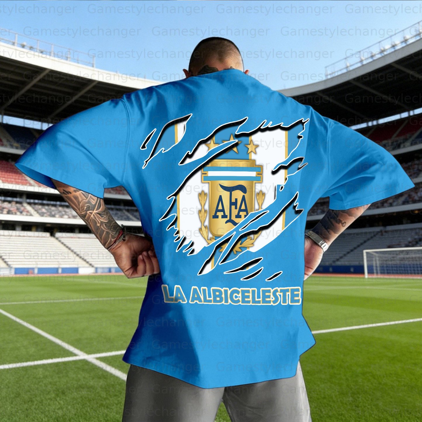 Unisex "Argentina" Inspired Trendy T-shirt