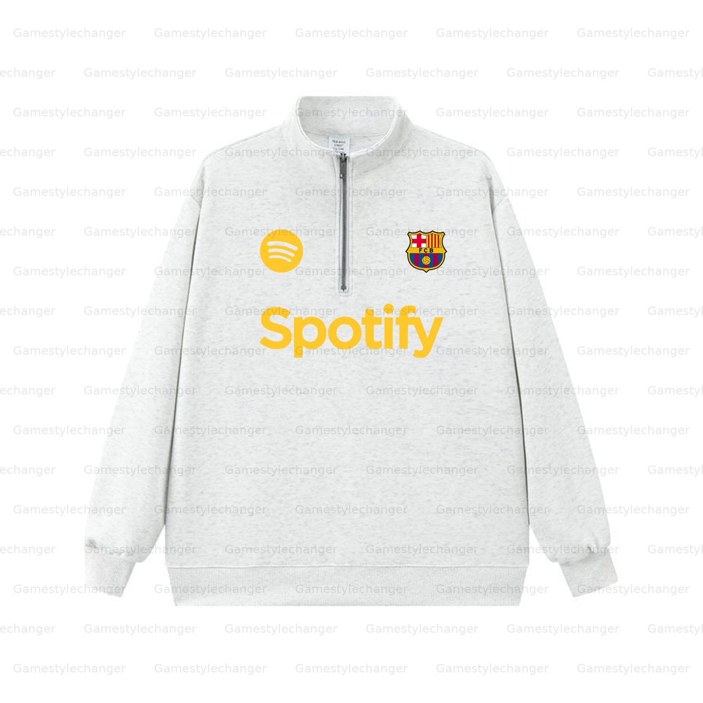 Unisex "UEFA " Graphic Streetwear Vintage  Zip-up Sweatshirt