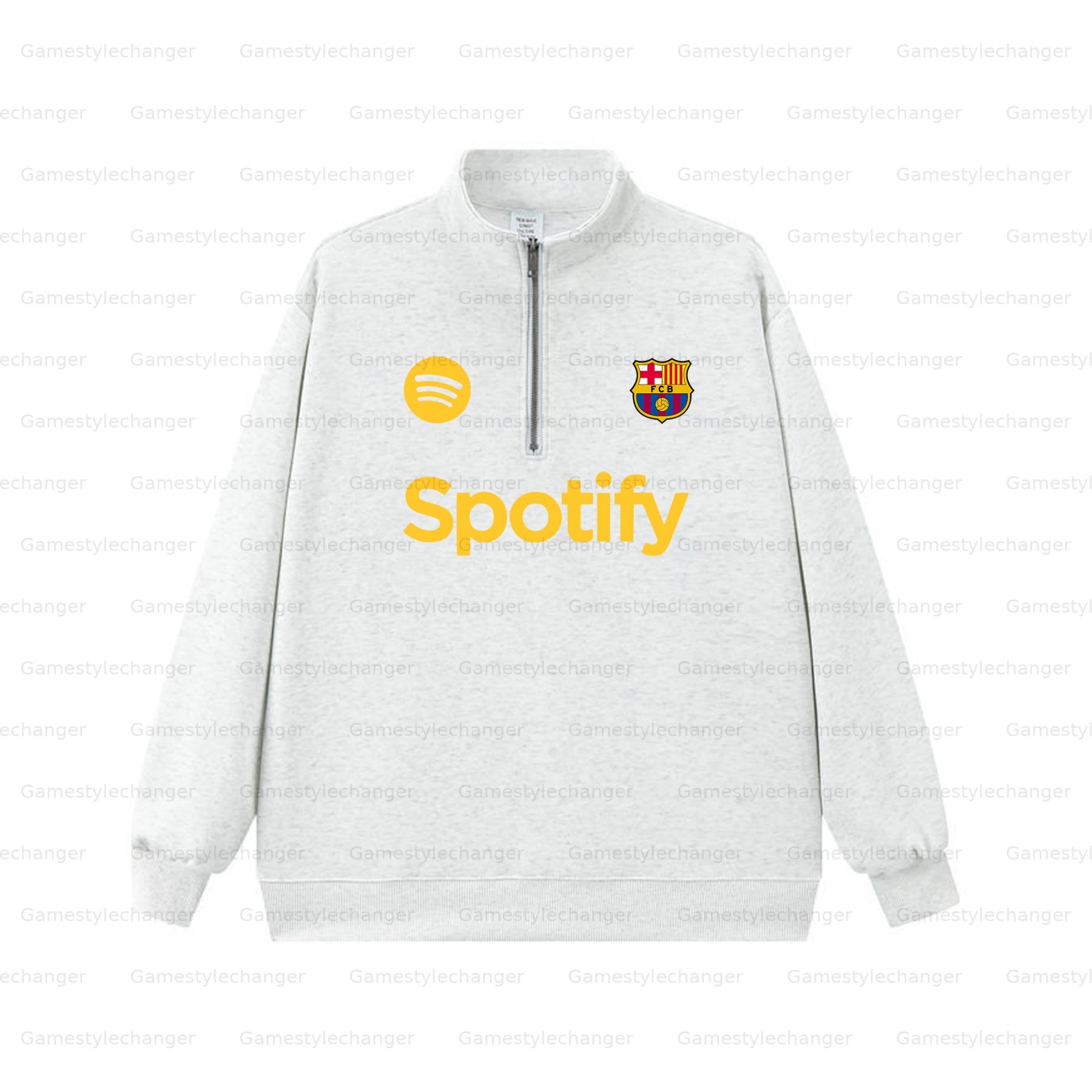 Unisex "UEFA " Graphic Streetwear Vintage  Zip-up Sweatshirt