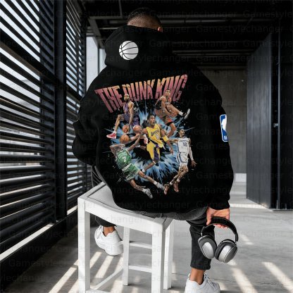 Unisex Graphic Streetwear Vintage Plush Hoodie