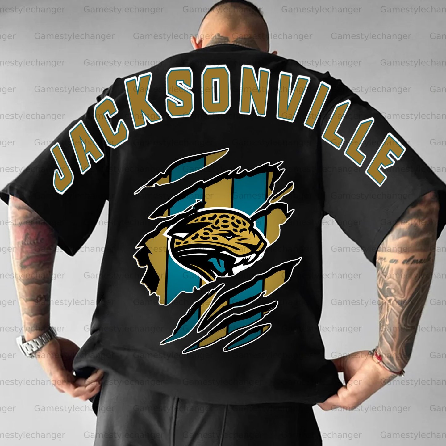 Unisex "Jacksonville Jaguars" Inspired Trendy T-shirt