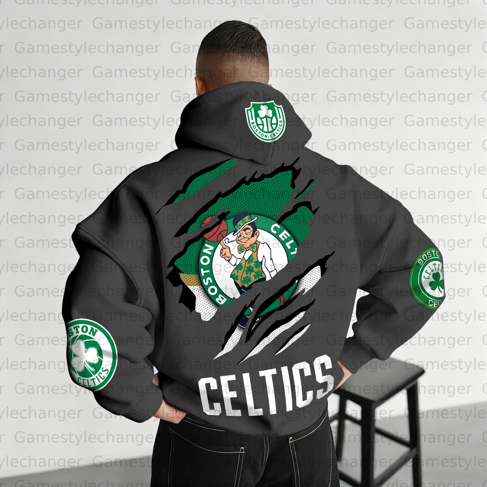 Unisex Graphic Streetwear Vintage Plush Hoodie