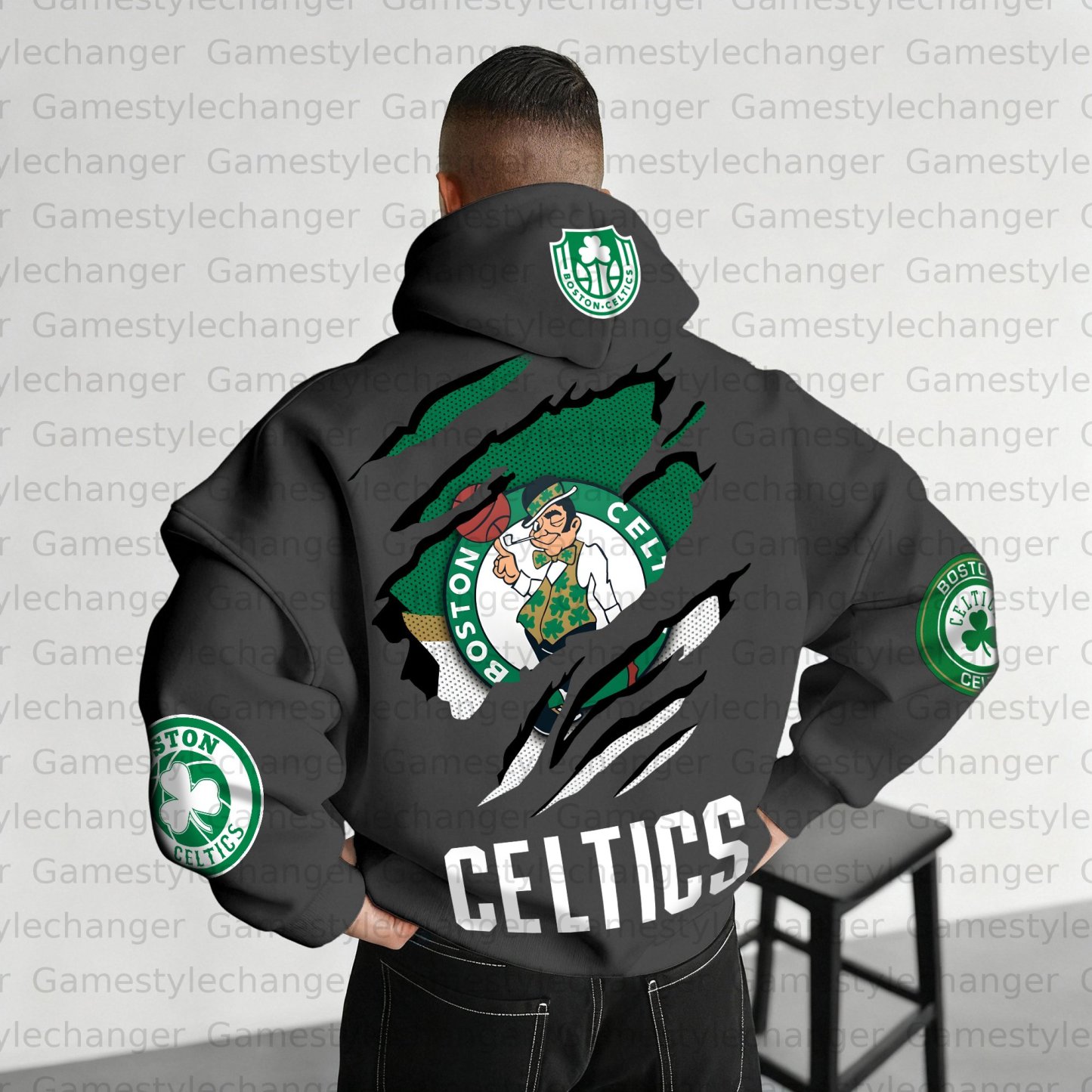 Unisex Graphic Streetwear Vintage Plush Hoodie