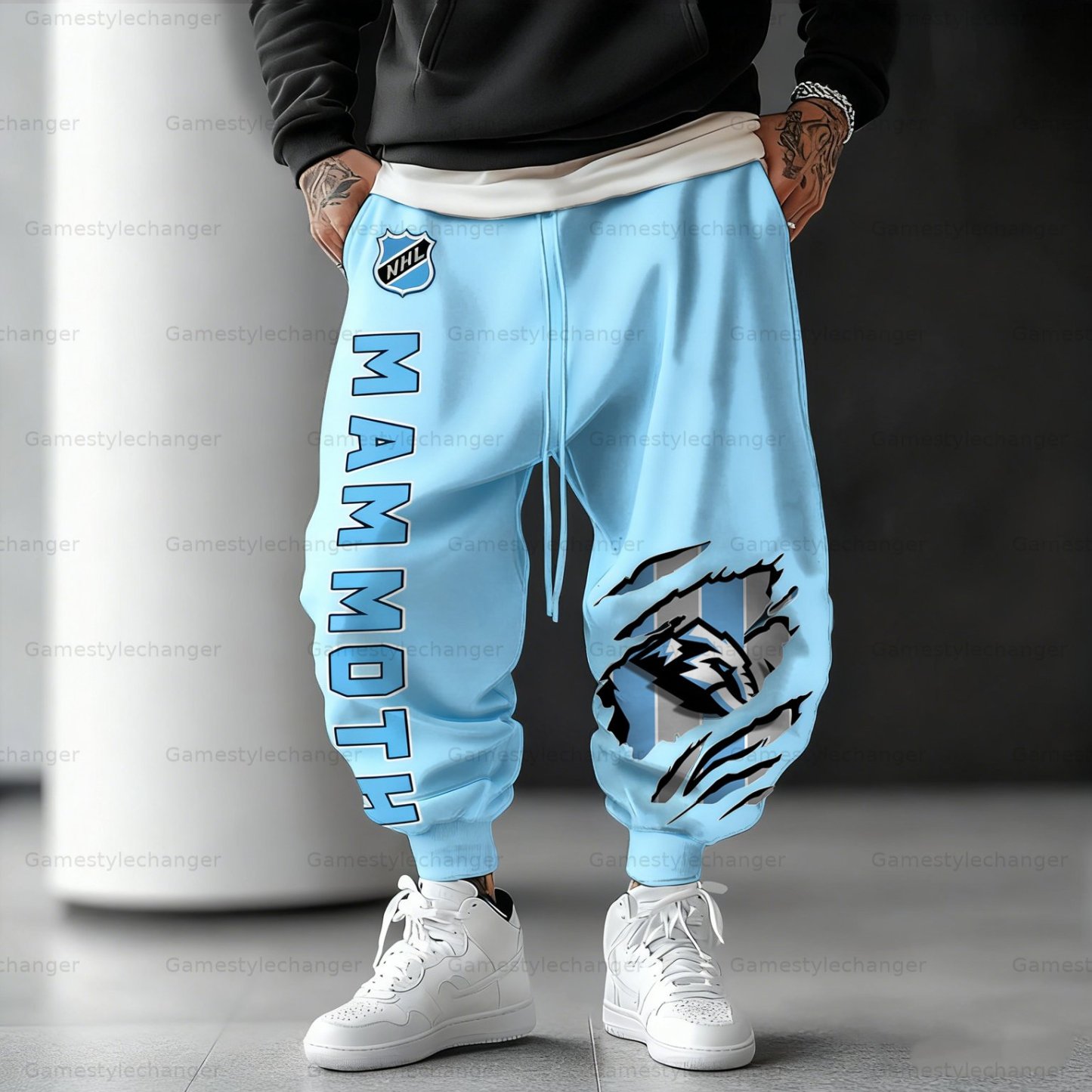 Unisex “Utah Mammoth” Casual Anime Streetwear Pant