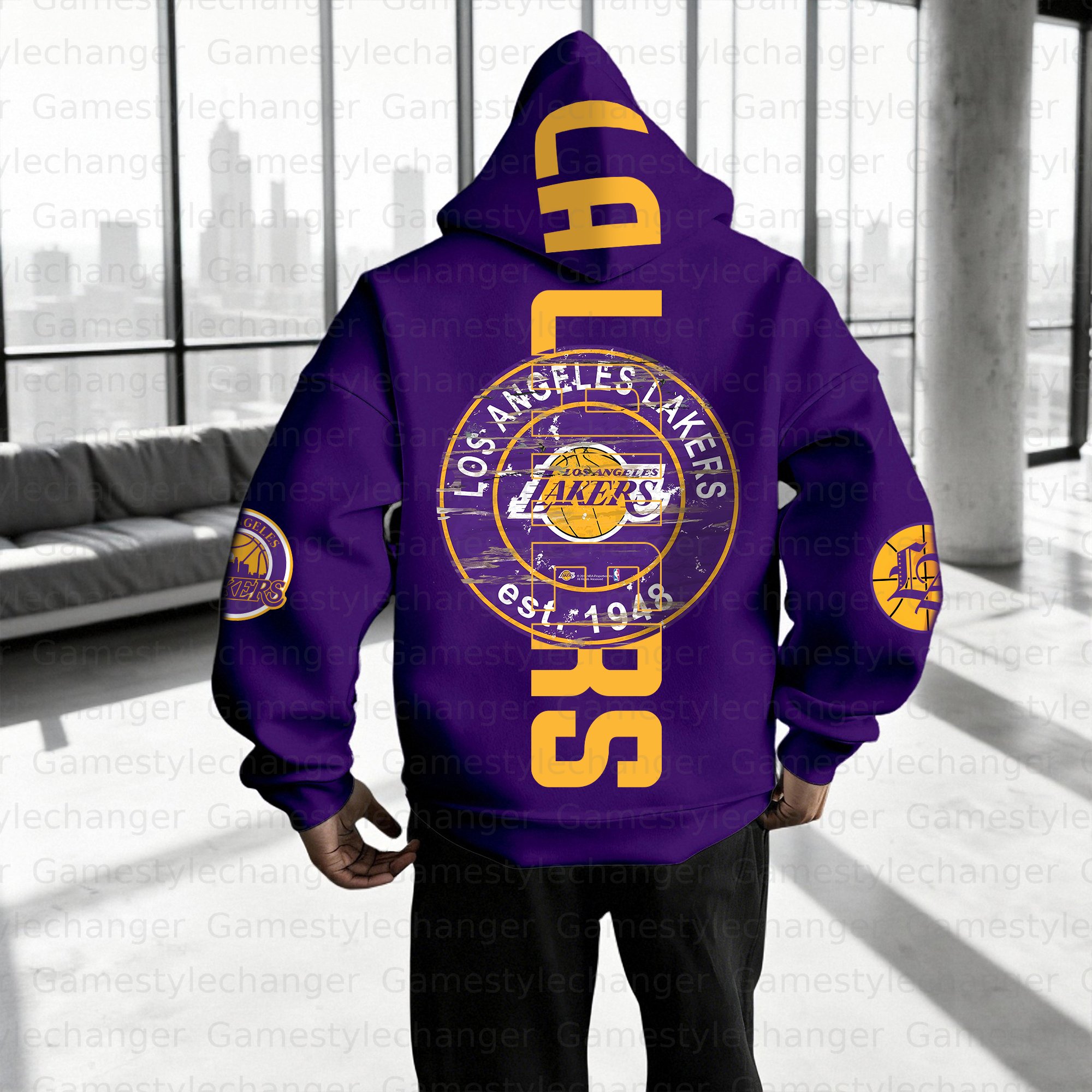 Unisex Graphic Streetwear Vintage Plush Hoodie